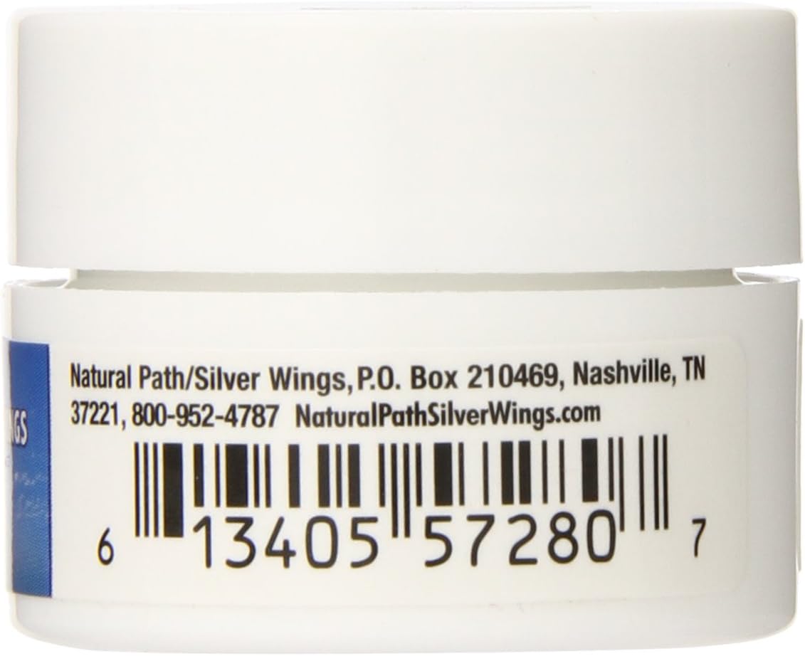 0.75 fl oz Natural Path Silver Wings Silver Herbal Ointment for Skin Support