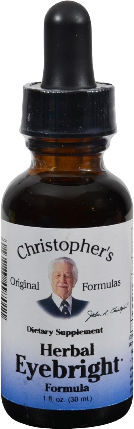1 fl oz Christopher's Original Formulas Herbal Eyebright - Organic Eye Health Supplement