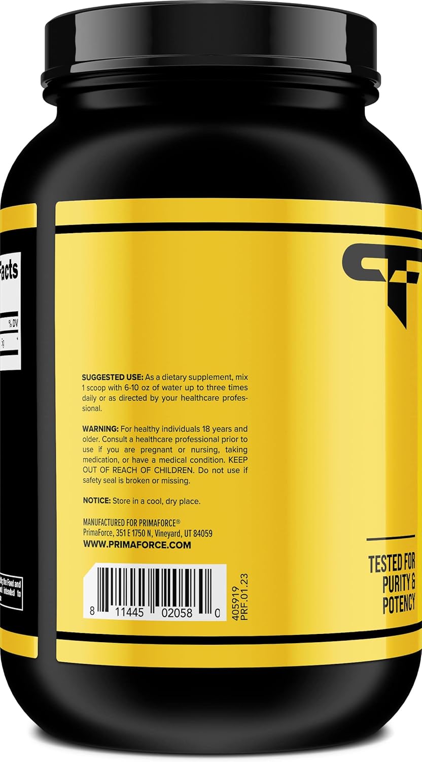 1 KG Primaforce L-Leucine Pure Powder - Non-GMO, Gluten Free, 200 Servings, 2.2lbs