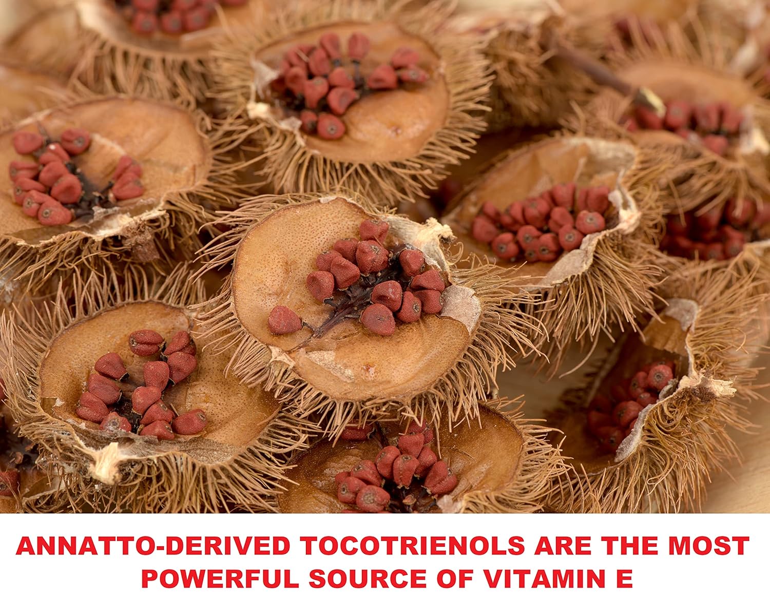 1 lb Bag of Naturejam Ground Annatto Seed Powder - High Vitamin E Tocotrienols Content