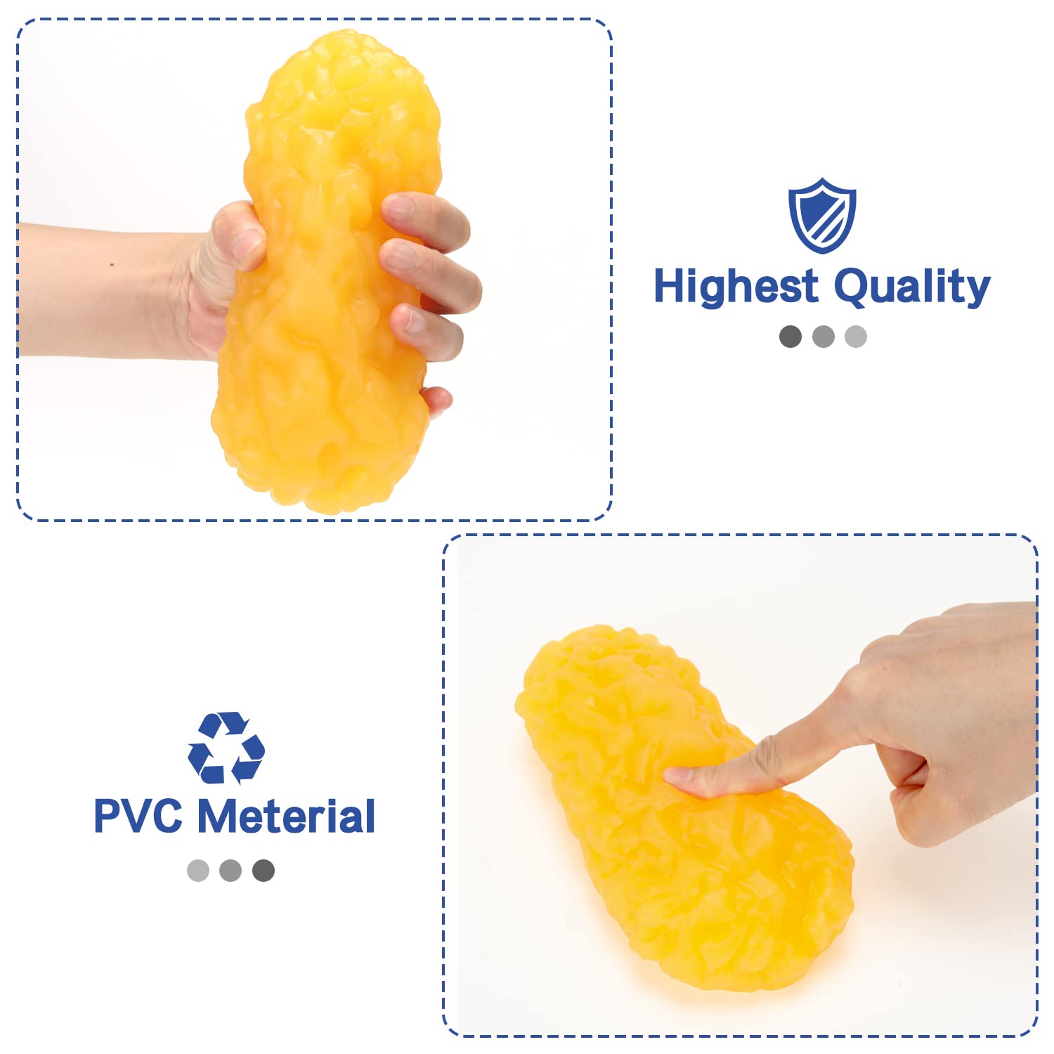 1 lb Human Body Fat Replica Model - Anatomy Class Display, Weight Loss Motivation, Stay Healthy Reminder