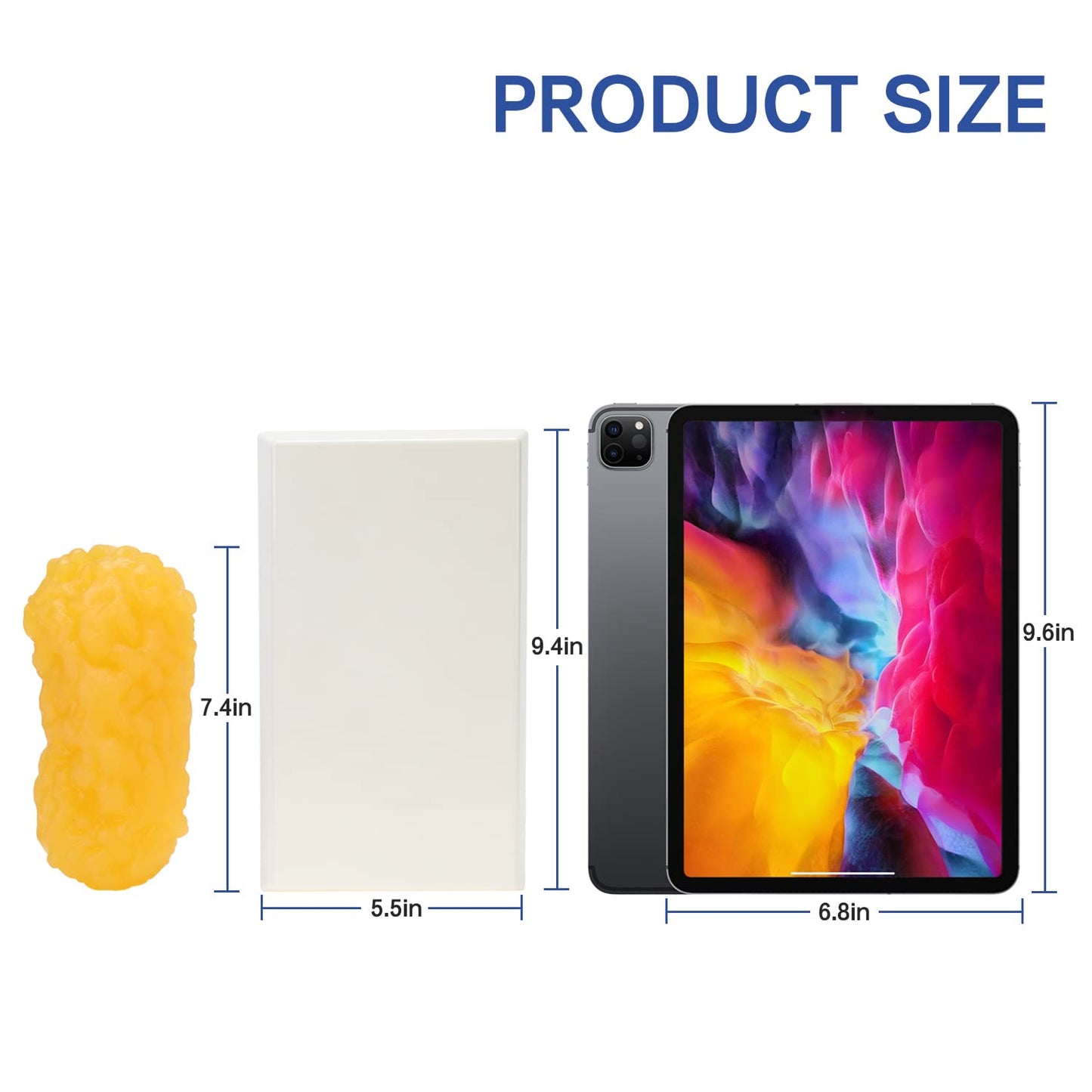 1 lb Human Body Fat Replica Model - Anatomy Class Display, Weight Loss Motivation, Stay Healthy Reminder