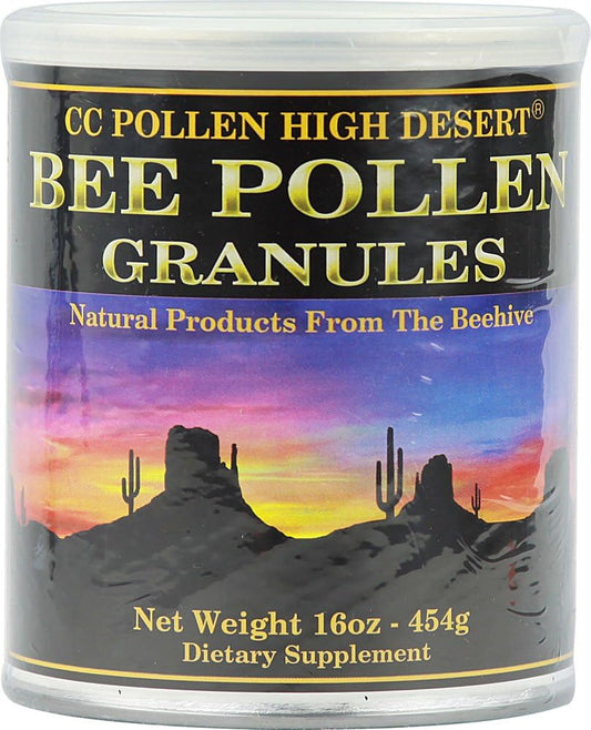1 lb Tin of CC Pollen Bee Pollen Granules
