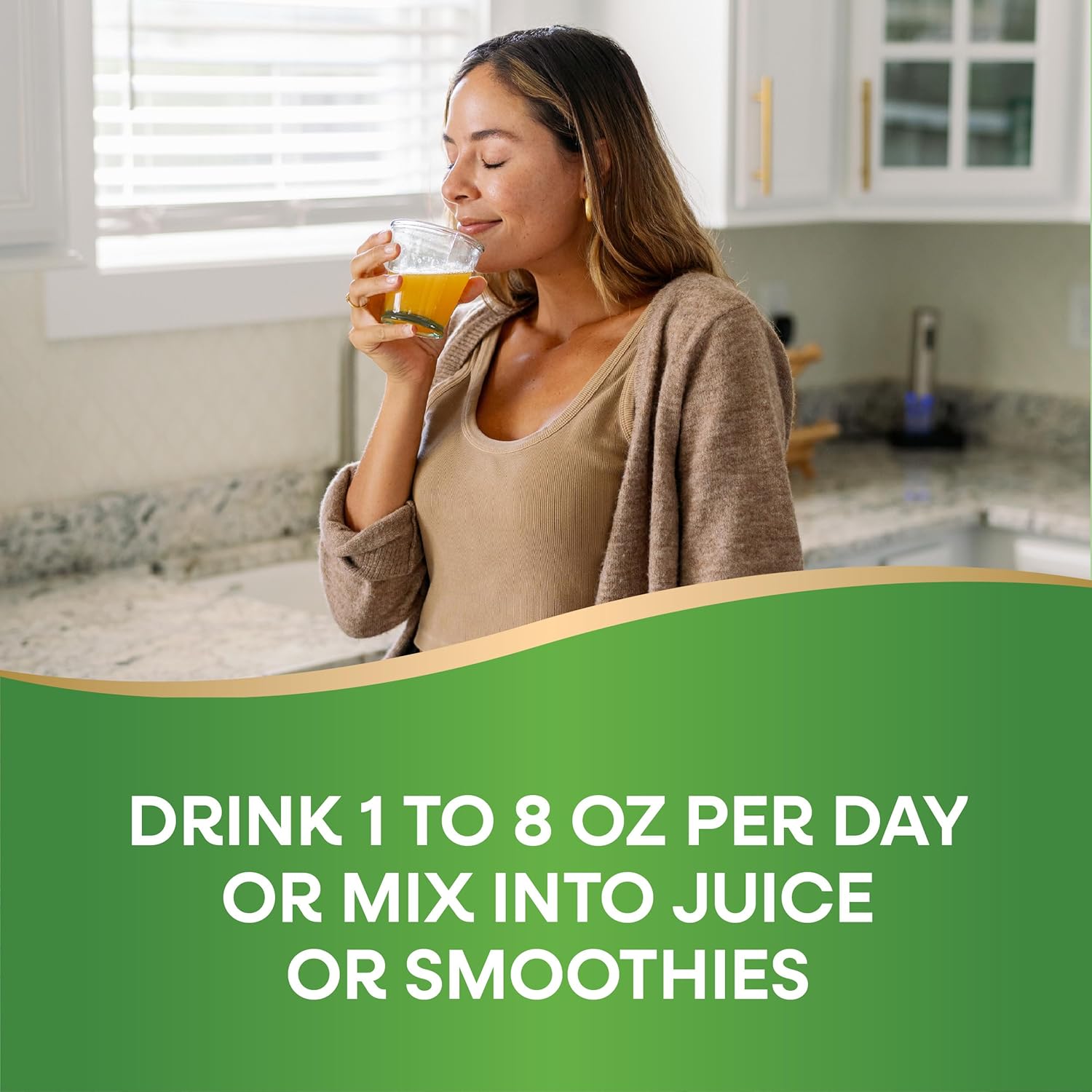 1 Liter Nature's Way Aloe Vera Inner Leaf Gel & Juice - Natural and Organic Dietary Supplement