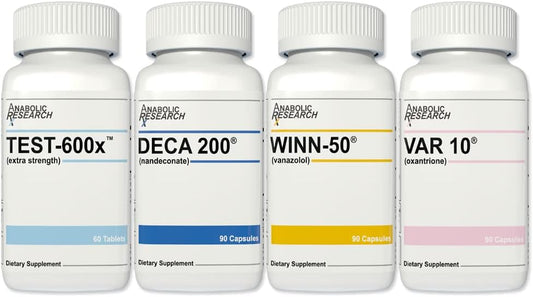 1 Month Supply of Anabolic Research Xtreme Speed Stack: Test-600x, Deca 200, Winn-50, VAR 10
