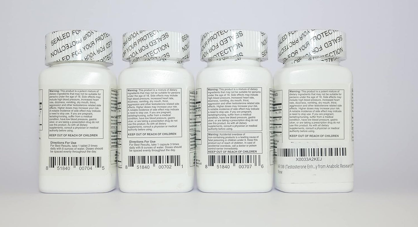 1 Month Supply of Anabolic Research Xtreme Speed Stack: Test-600x, Deca 200, Winn-50, VAR 10