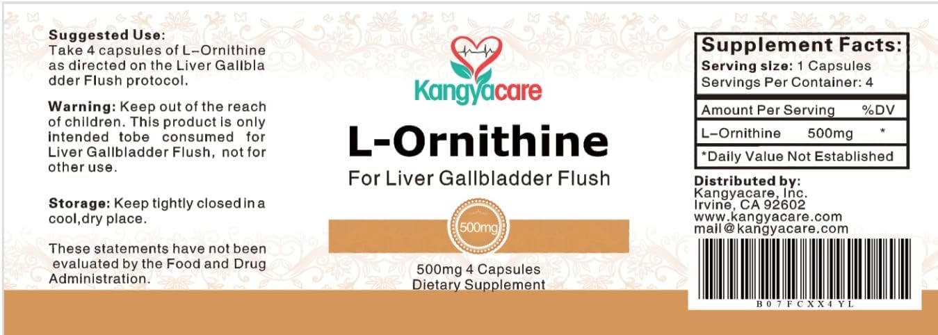 1-Night Liver and Gallbladder Cleanse for Detoxifying Liver, Gallbladder, and Bile Duct Tract & Colon - Kangyacare Liver Gallbladder Flush