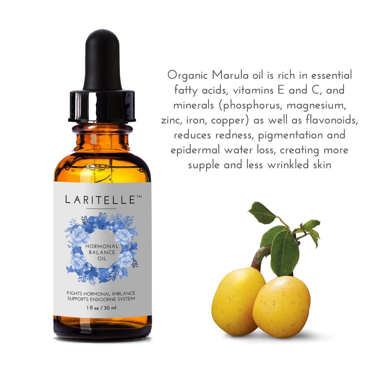1 oz Laritelle Organic Hormonal Balance & Thyroid Support Treatment | Fights Hormonal Imbalance, Supports Endocrine System | Normalizes Thyroid Hormonal Imbalances | Rejuvenating, Age-Defying Formula