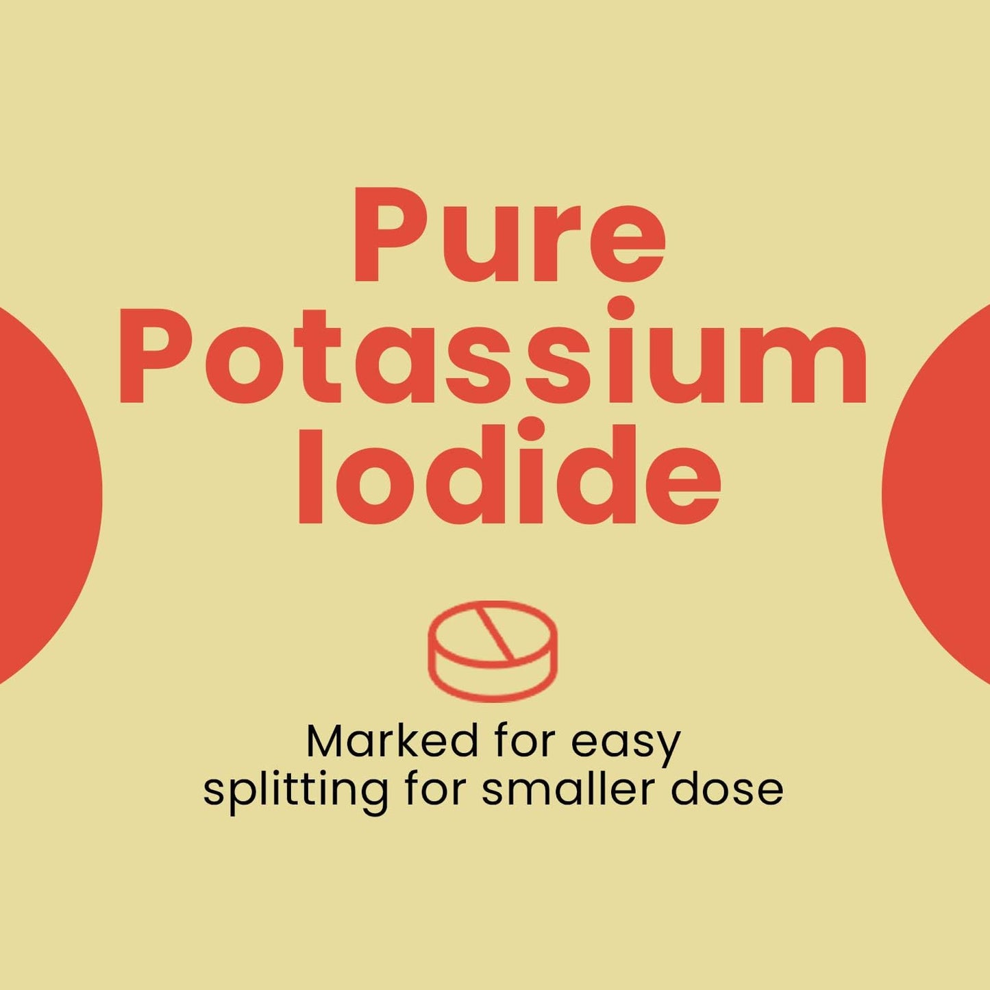 1 Pack of Waylo Potassium Iodide Tablets - 130 mg per Serving, 75 Tablets, USA Made, cGMP Certified