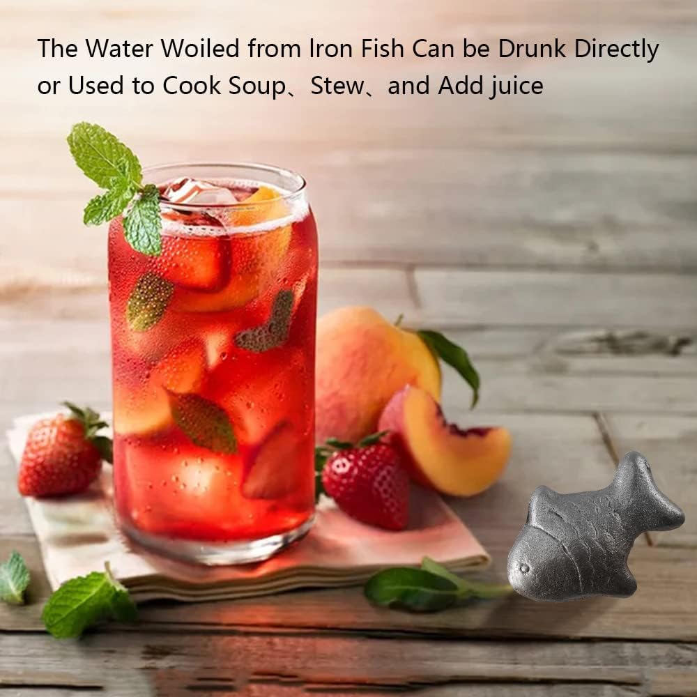 1 Pack uimomn Iron Fish: Natural Source of Iron, Reduce Deficiency Risk. Ideal Supplement for Vegetarians, Athletes, Pregnant Women.
