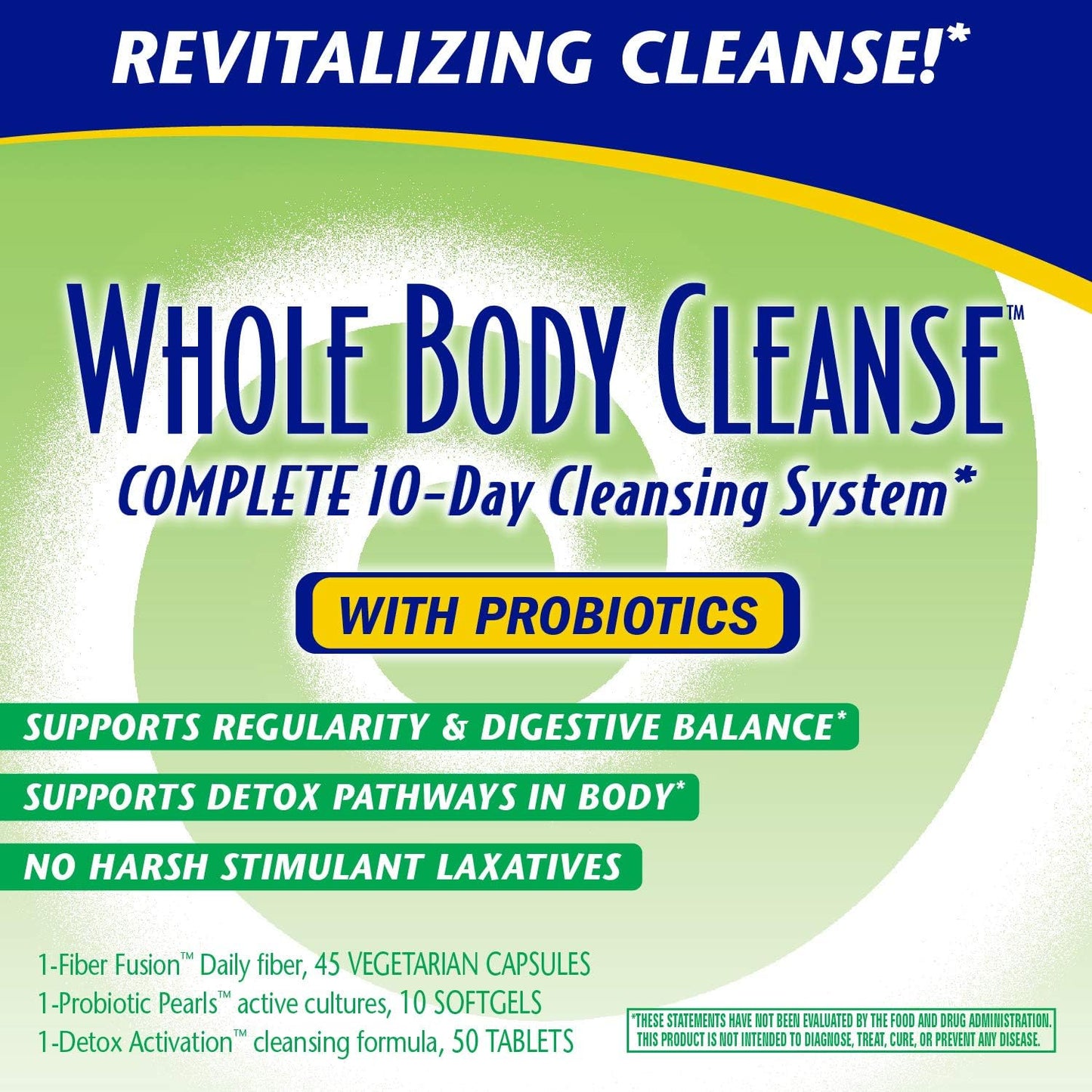 10-Day Detox Cleanse Kit with Probiotics by Nature's Way Enzymatic Therapy - Whole Body Cleanse System
