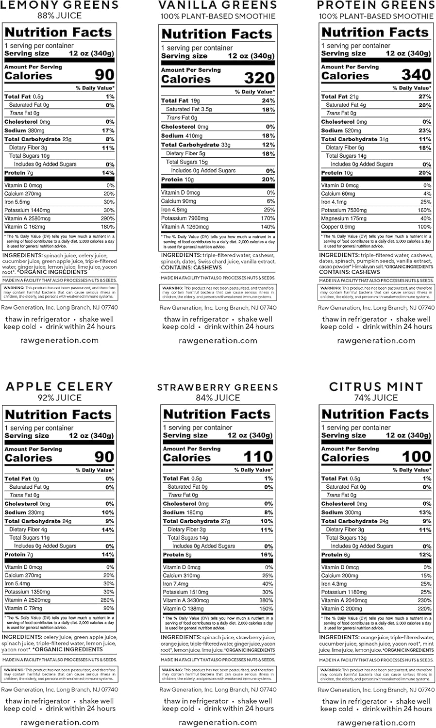 10-Day Lower Sugar Detox Cleanse - Boost Digestion, Eliminate Bloating & Detox Gut, Colon, Liver - 47g Protein Daily - Non-GMO Plant-Based Juices