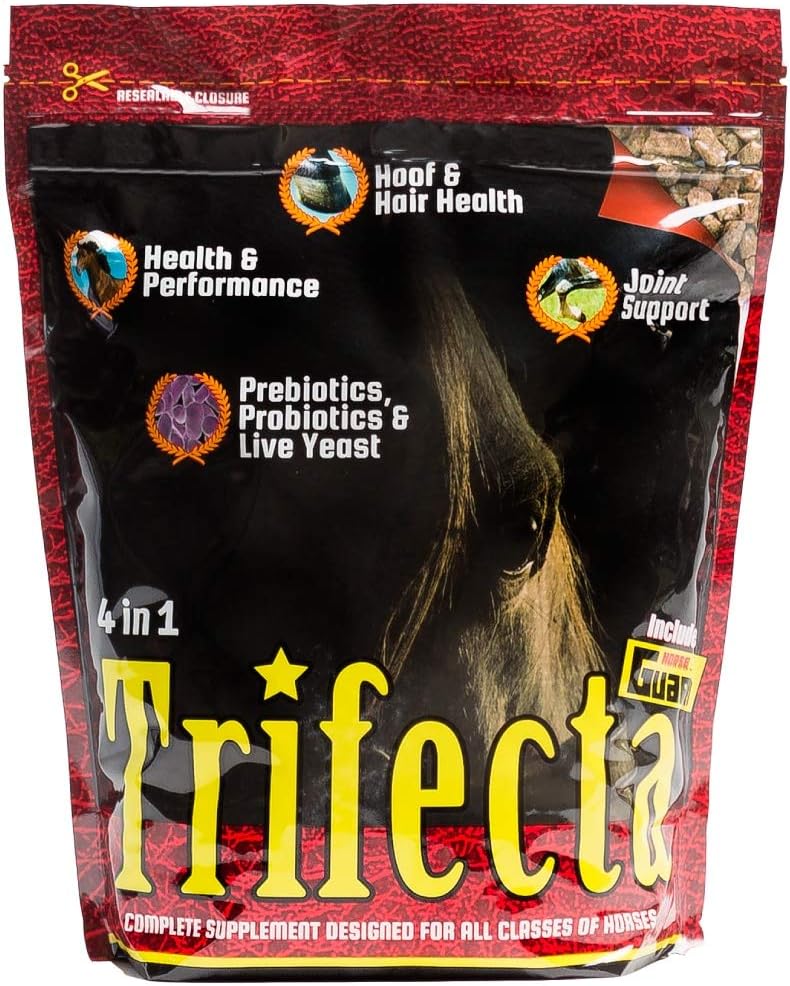 10 lb Horse Guard Trifecta: Complete Equine Vitamin Mineral Supplement with 4 Essential Nutrients