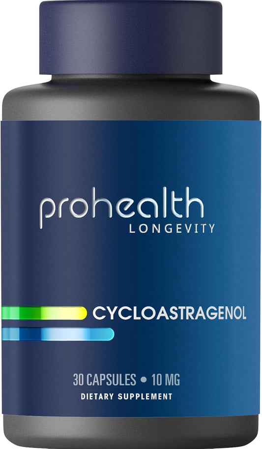 10 mg Cycloastragenol Supplement for Healthy Aging | Supports Telomere Length & DNA Structure | Third-Party Tested