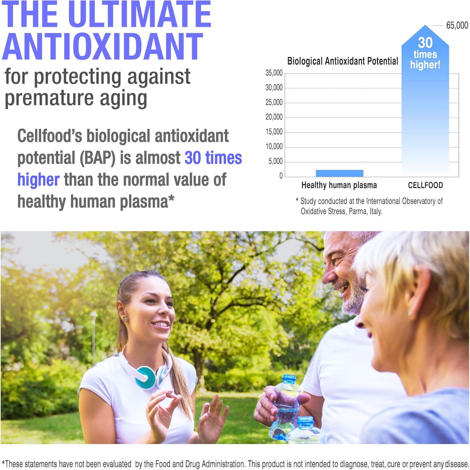 10 Pack of Cellfood Oxygen Boost Liquid Supplement - 1 fl oz Bottles - Supports Lymphatic Drainage, Altitude Sickness, Fatigue, Headaches, Hangovers, Energy - Gluten Free, Kosher Certified