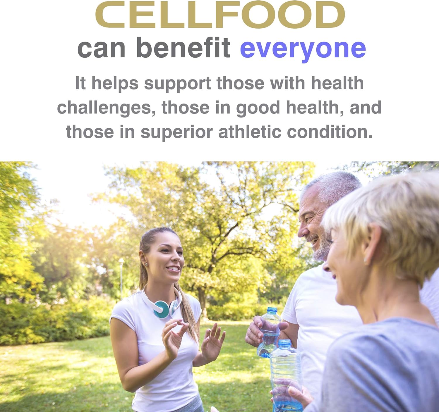 10 Pack of Cellfood Oxygen Boost Liquid Supplement - 1 fl oz Bottles - Supports Lymphatic Drainage, Altitude Sickness, Fatigue, Headaches, Hangovers, Energy - Gluten Free, Kosher Certified