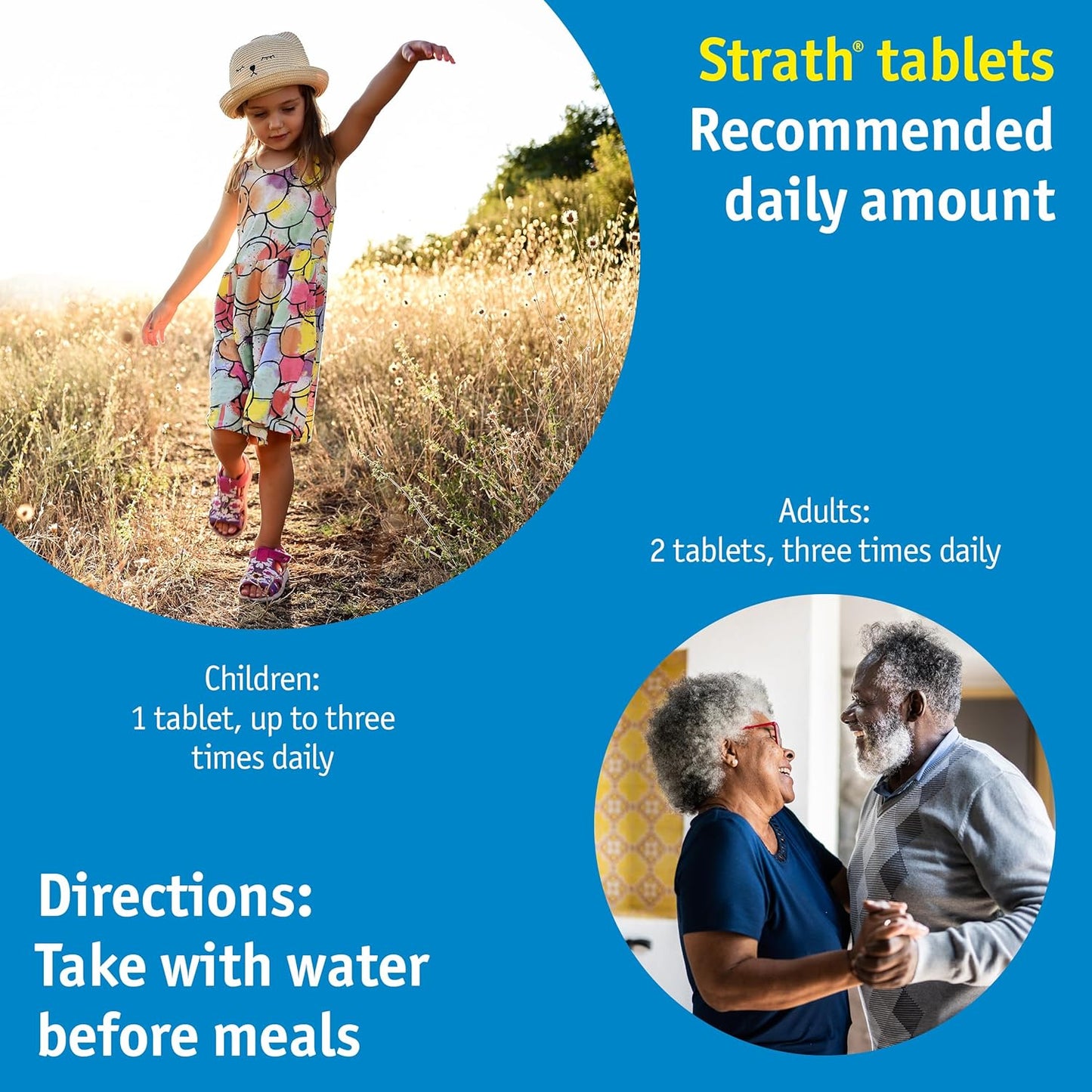 100 Bio-Strath Strath with Magnesium Herbal Yeast Postbiotic Tablets | Immune Support | Wellness Boost | Non-GMO, Gluten-Free, Sugar-Free, Vegan, Kosher