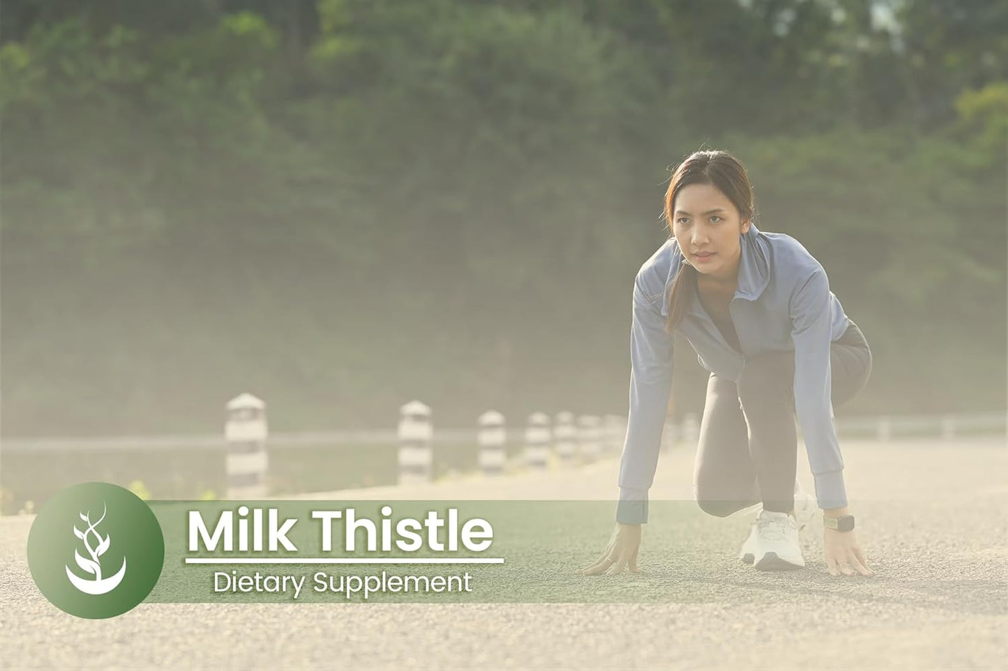 100 Capsules of Milk Thistle with Pure Original Ingredients, No Magnesium or Rice Fillers, Lab Verified