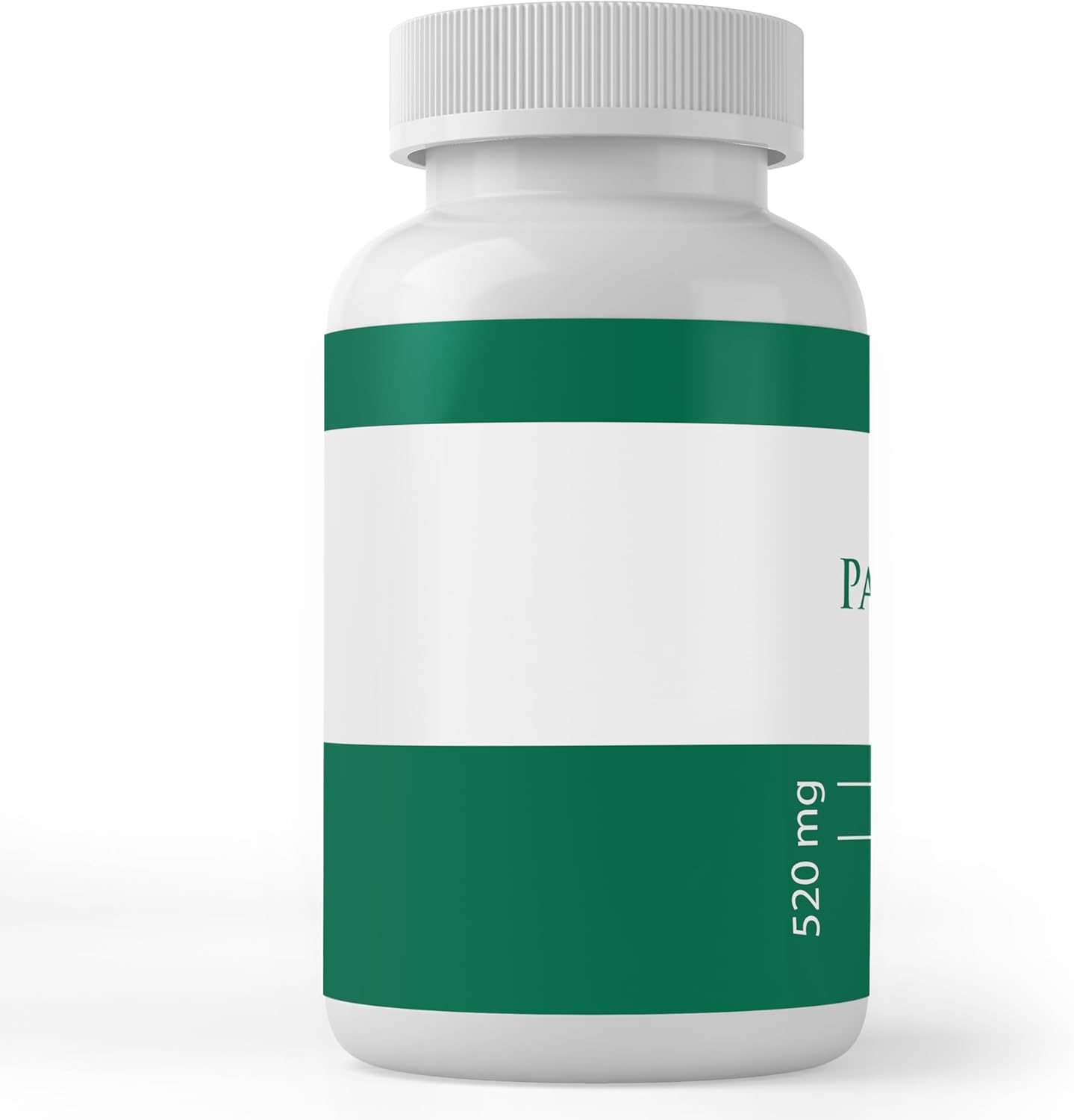 100 Capsules of Pure Pantothenic Acid with Vitamin B5 and Calcium Supplement - Original Ingredients
