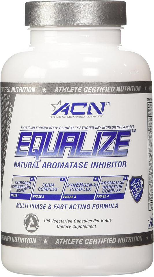 100 Count Athlete Certified Nutrition Natural Aromatase Inhibitor for Hormone Balance