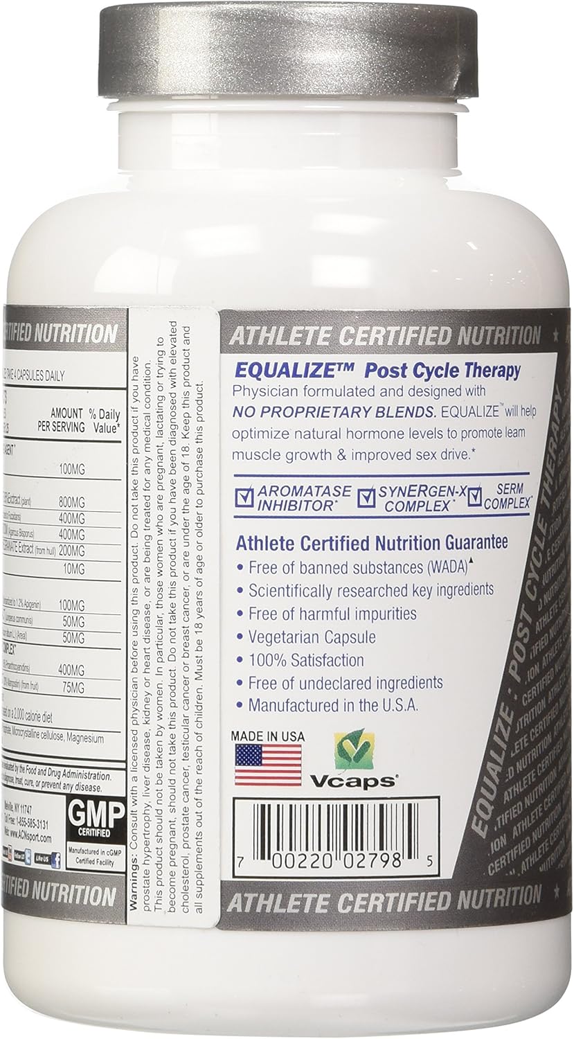 100 Count Athlete Certified Nutrition Natural Aromatase Inhibitor for Hormone Balance