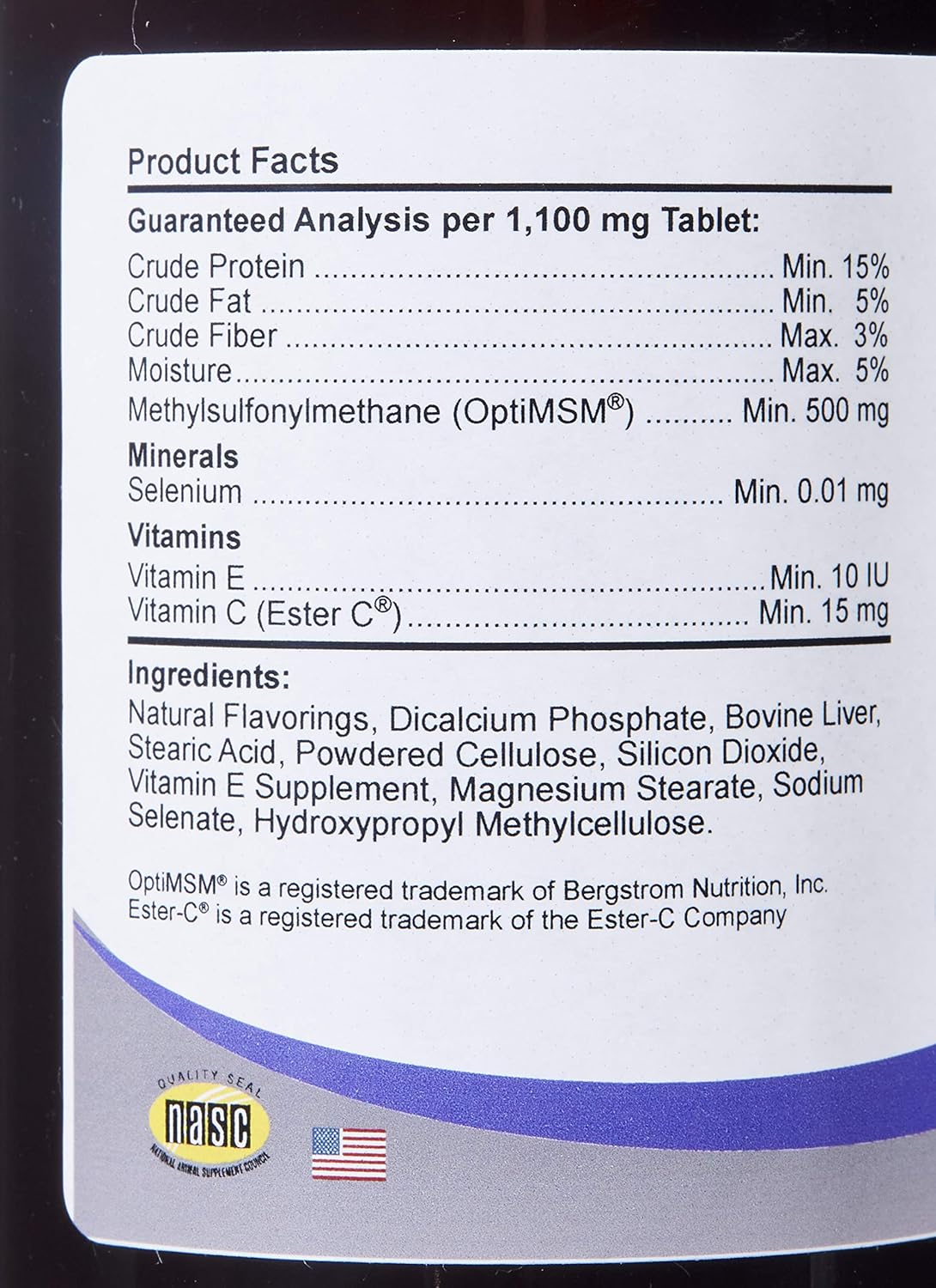 100-Count Kala Health COMFORT Antioxidant Supplement for Dogs: Immune Support, Skin Allergy Relief - MSM, Superoxide Dismutase, Selenium, Vitamin C & E - Made in USA