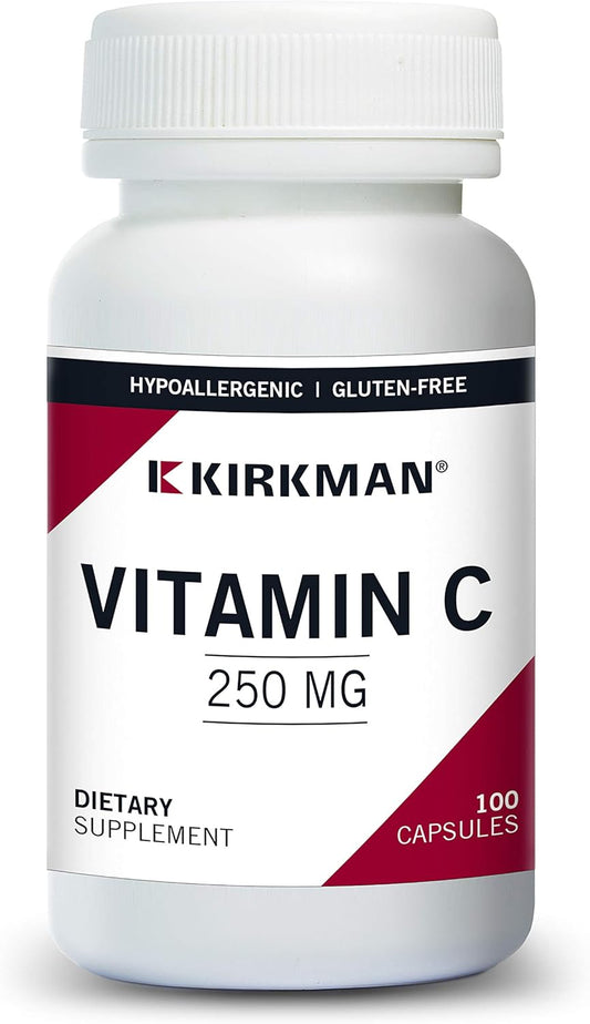 100-Count Kirkman Vitamin C 250 mg Supplement for Immune Support