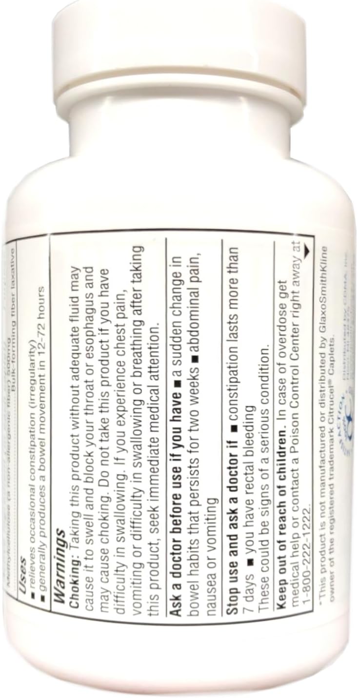 100 Ct Fiber Therapy Caplets - High-Quality Choice