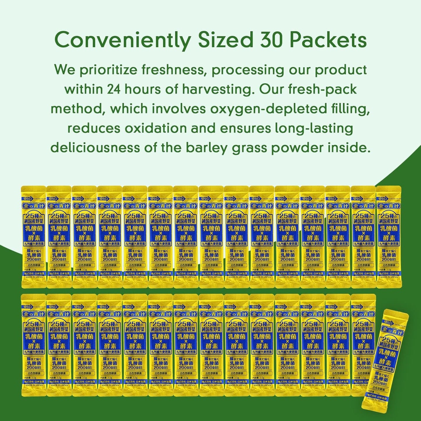 100% Japan-Made Nihon-Yakken Lactic Acid Bacteria Enzyme with 25 Vegetables