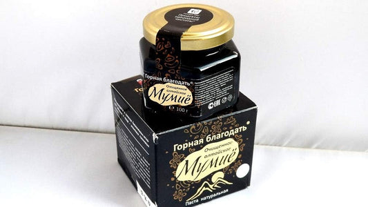 100% Natural Pure Resin Shilajit Altai Mumio from Siberia - Sasheramed