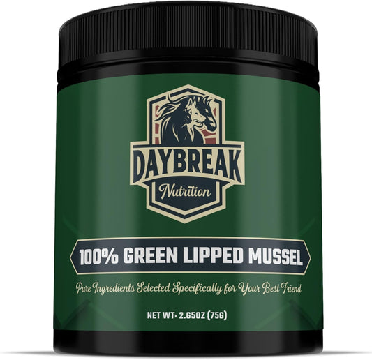 100% New Zealand Green Lipped Mussel Powder for Pets - Anti Inflammatory Supplement for Arthritis & Joint Pain - 75g