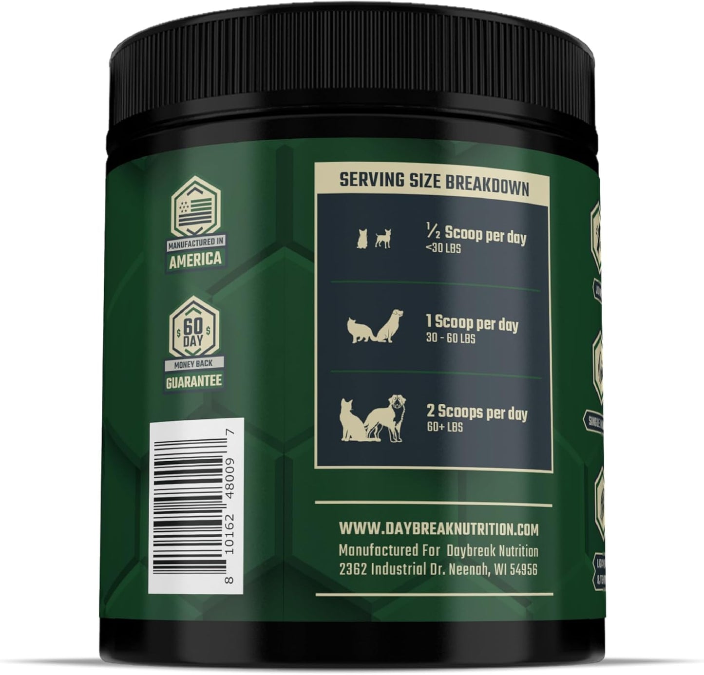 100% New Zealand Green Lipped Mussel Powder for Pets - Anti Inflammatory Supplement for Arthritis & Joint Pain - 75g
