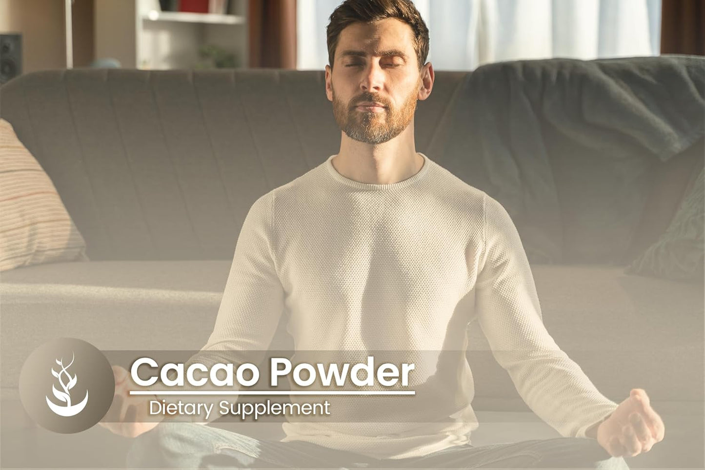 100 Pure Cacao Capsules - Original Ingredients, No Fillers, Lab Verified