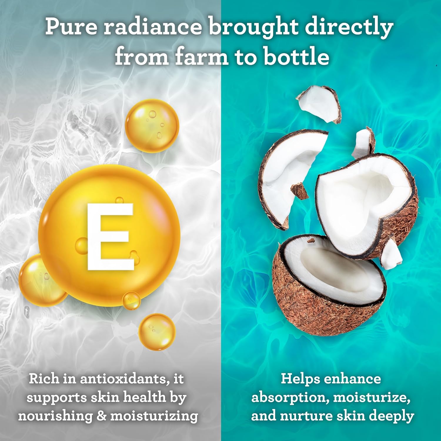 100% Pure Cold-Pressed Black Seed Oil with Vitamin D3, K2, and E - Natural Skin and Hair Care - 2 Fl Oz Bottle