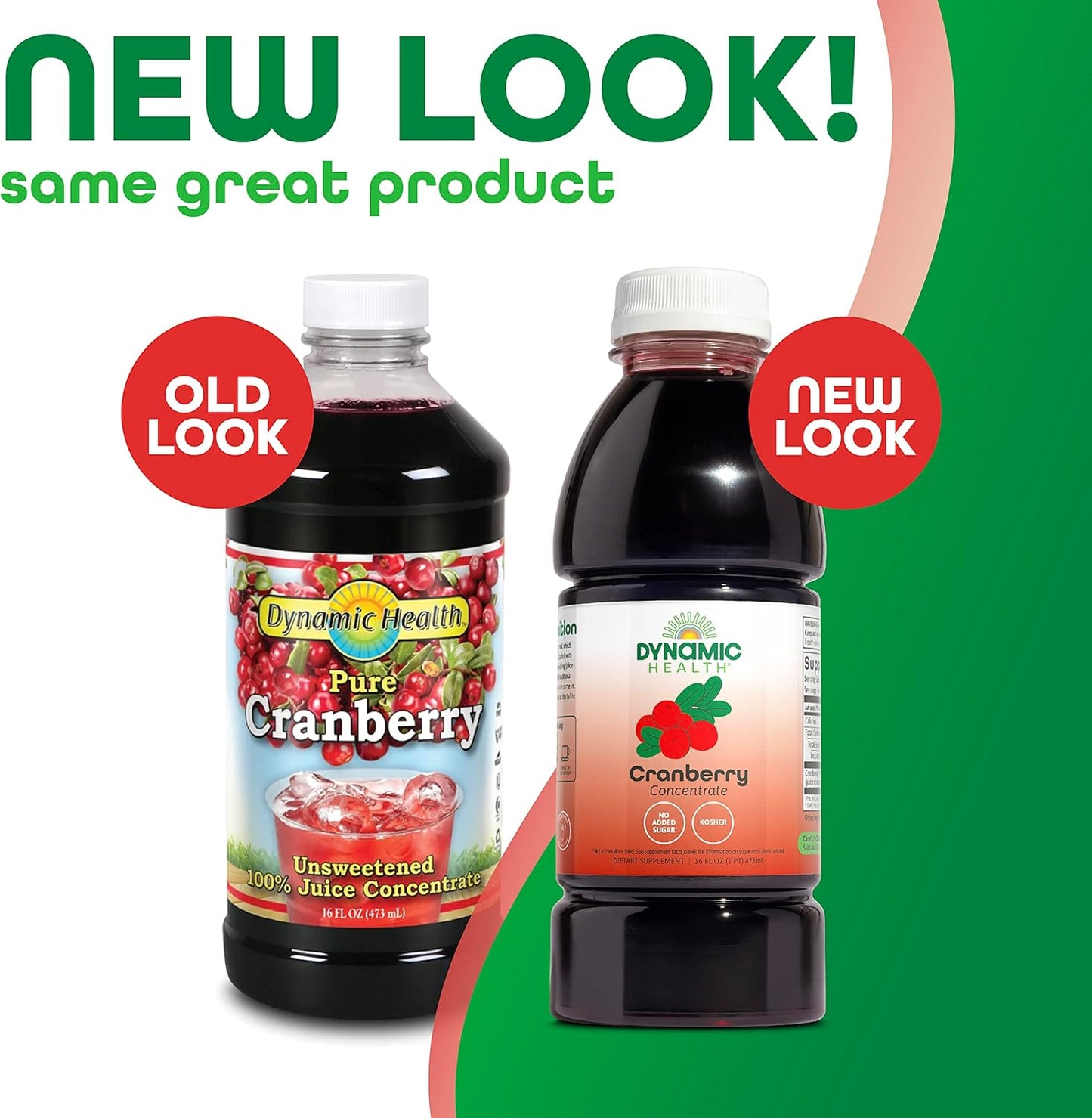100% Pure Cranberry Juice Concentrate - Unsweetened, Natural Antioxidant Supplement - No Additives, Sugar, or Preservatives - 16 Servings, 16oz