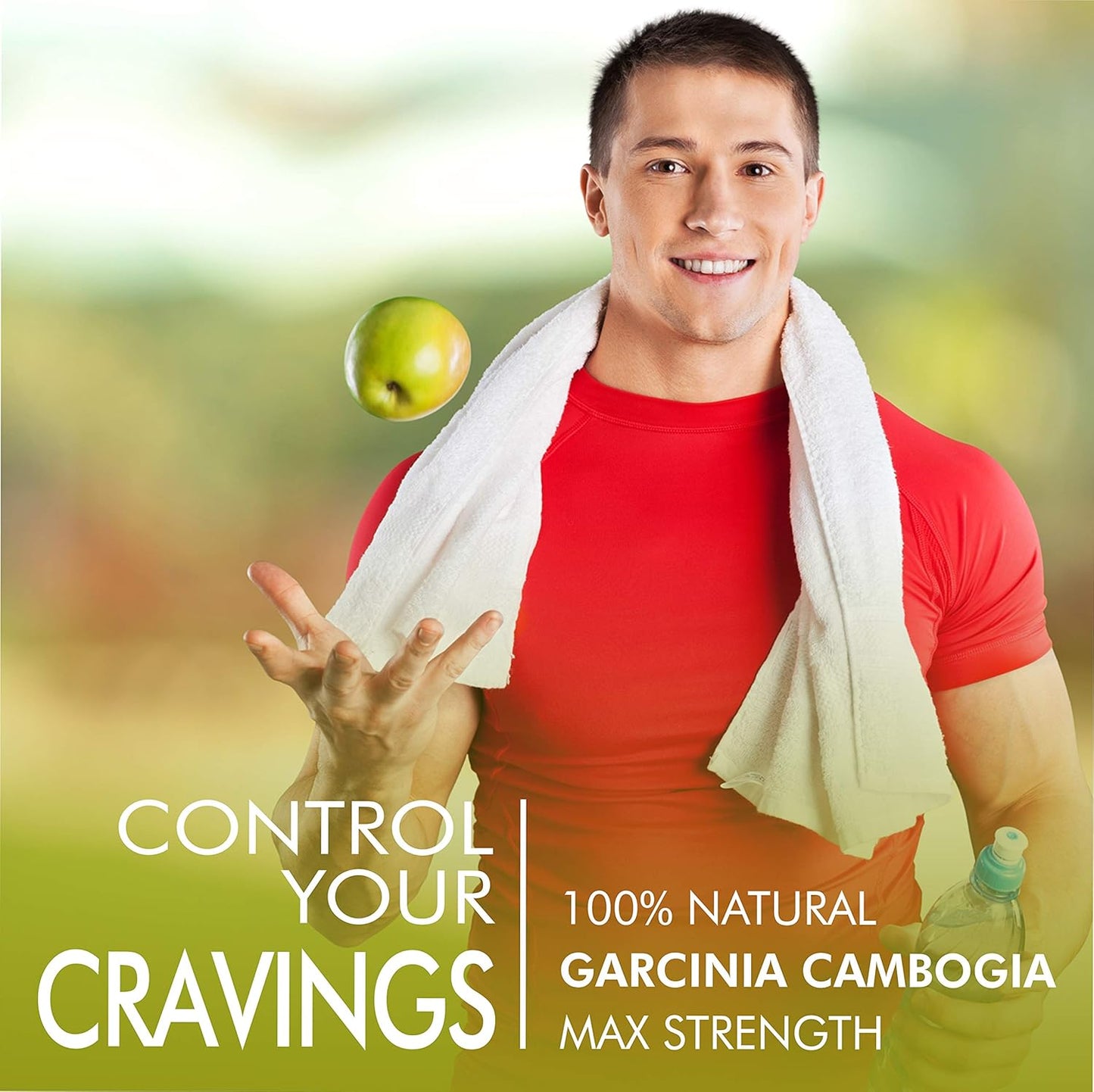 100% Pure Garcinia Cambogia Extract with 95% HCA - Appetite Control - Top Carb Blocker for Women & Men - Made in USA - 60 Capsules