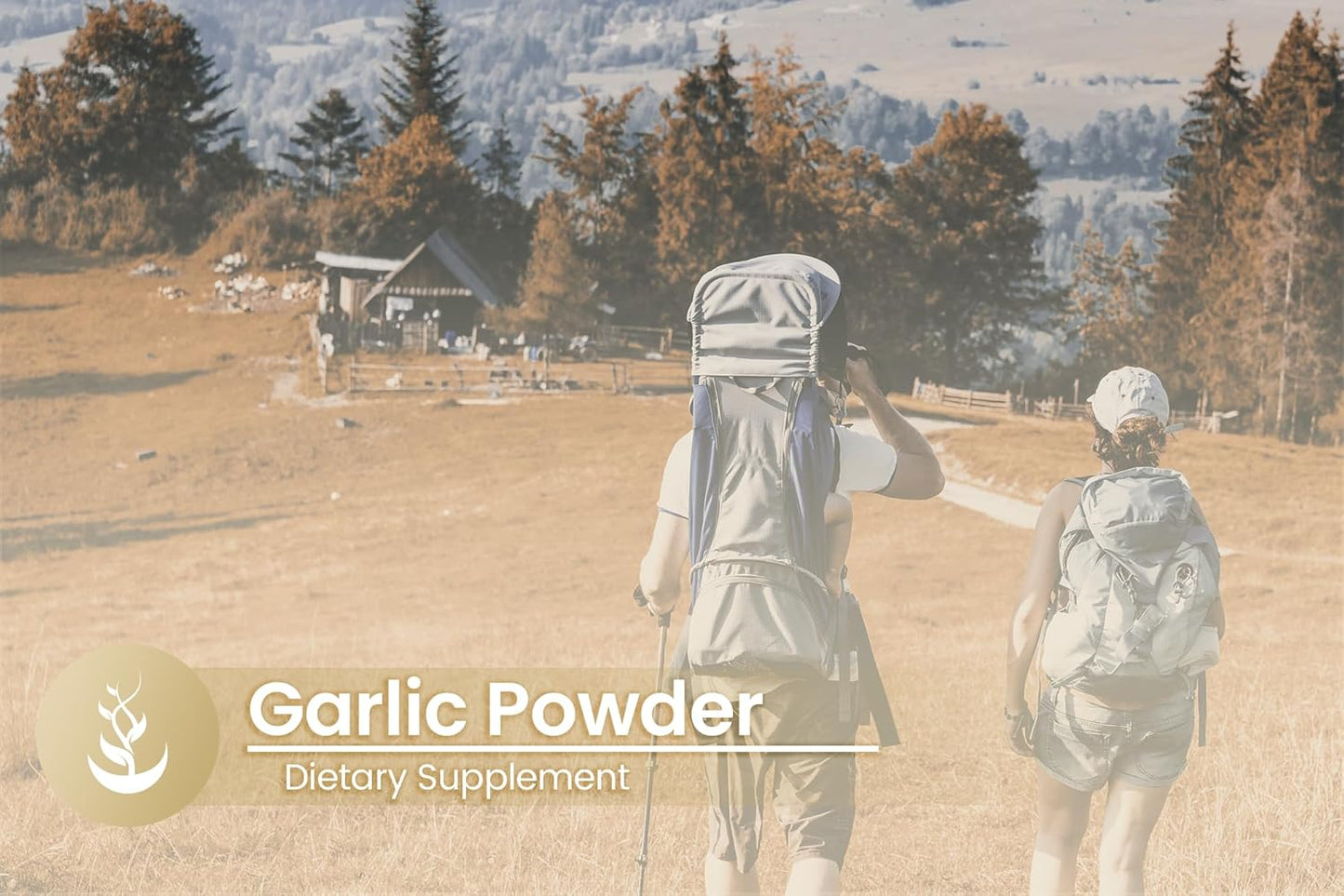 100% Pure Garlic Capsules - 100 Capsules, No Additives or Fillers, Lab Verified