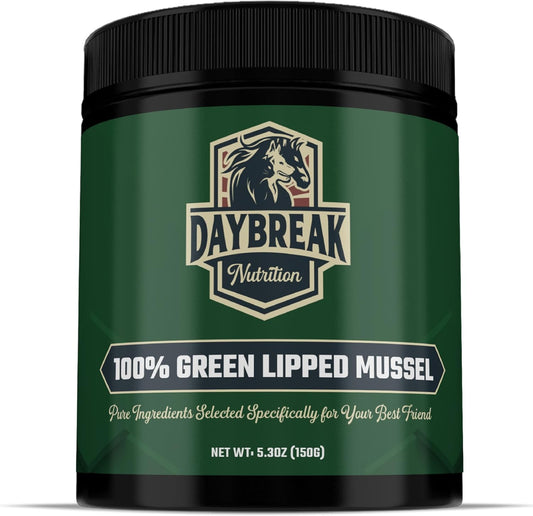 100% Pure Green Lipped Mussel Powder for Dogs and Cats - New Zealand Sourced - Anti Inflammatory Joint Pain Relief Supplement - 150g