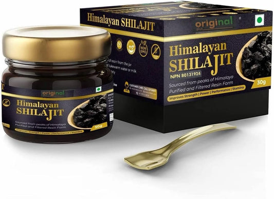 100% Pure Resin Shilajit from The Himalayas - 30g with 1000mg Potency