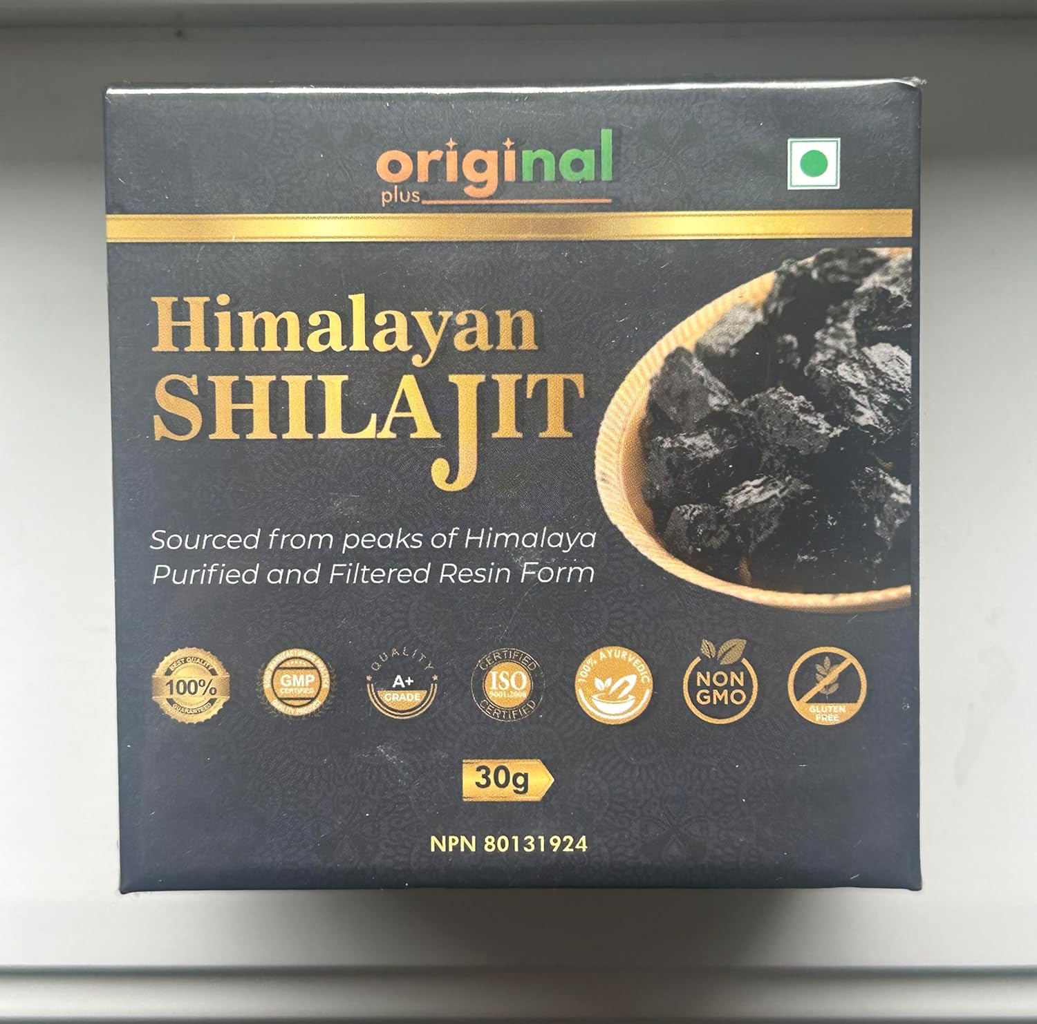 100% Pure Resin Shilajit from The Himalayas - 30g with 1000mg Potency