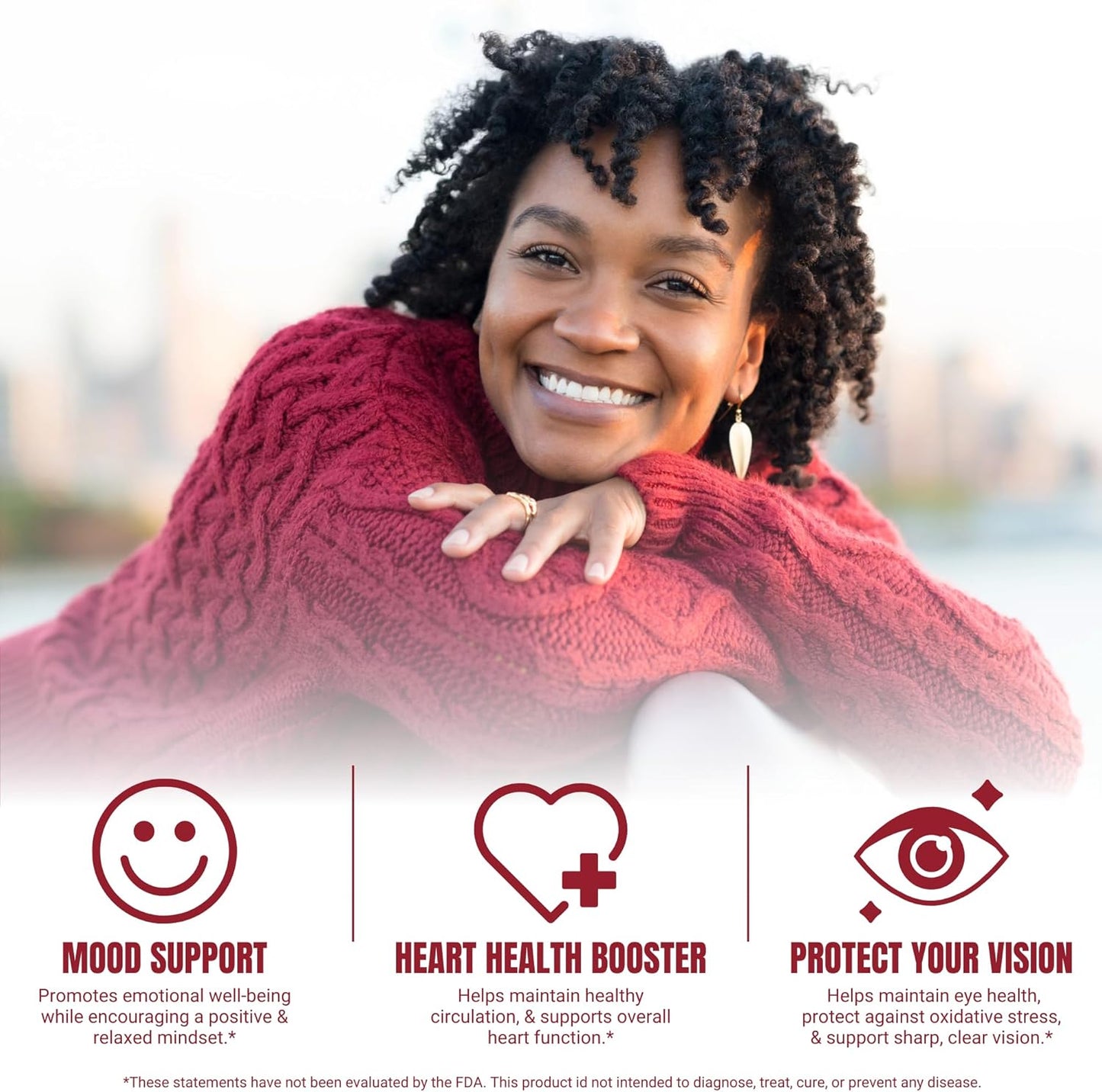 100% Pure Saffron Extract Capsules for Mood, Focus, Digestion, and Eye Health - Made in USA - 90 Capsules