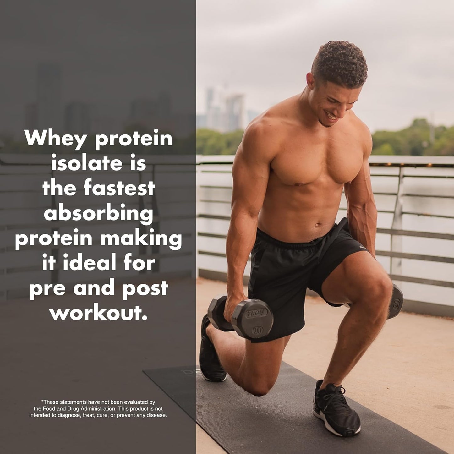 100% Pure Whey Isolate Protein Powder - NutraOne IsolateOne (Chocolate Peanut Butter, 29 Servings)