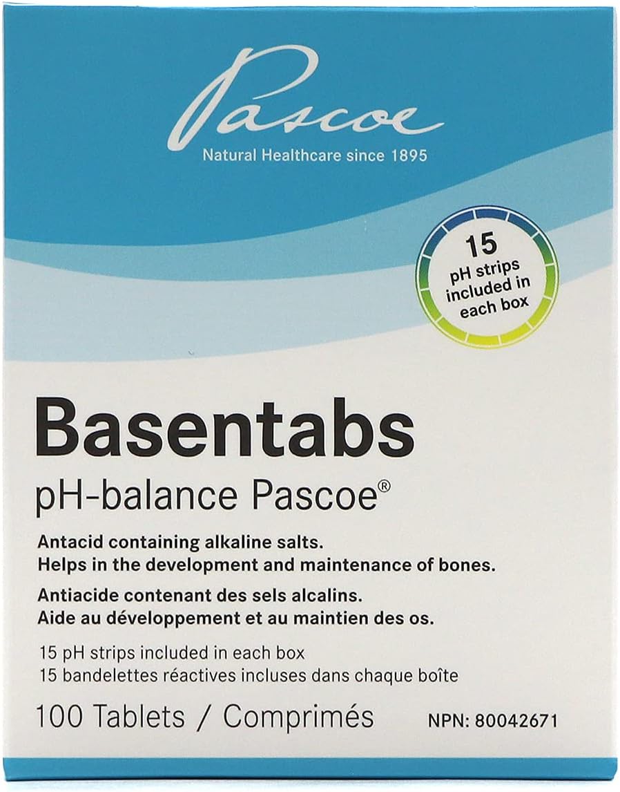 100 Tablets pH Balance Supplement for Alkaline Support and Digestive Health