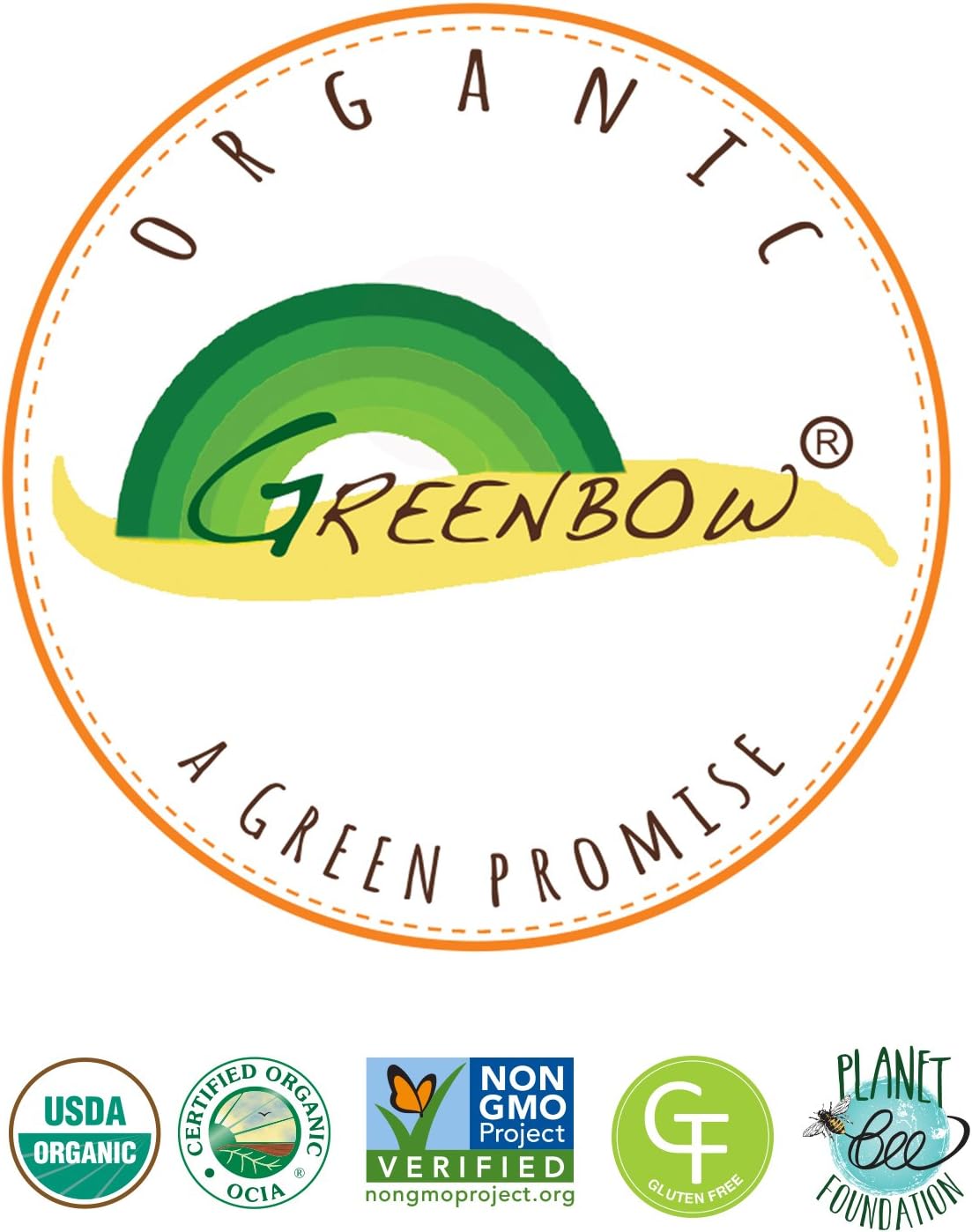 100% USDA Certified Organic Greenbow Royal Jelly Powder - Non-GMO, Gluten Free, Freeze Dried - Nutrient-Dense Superfood (42g)