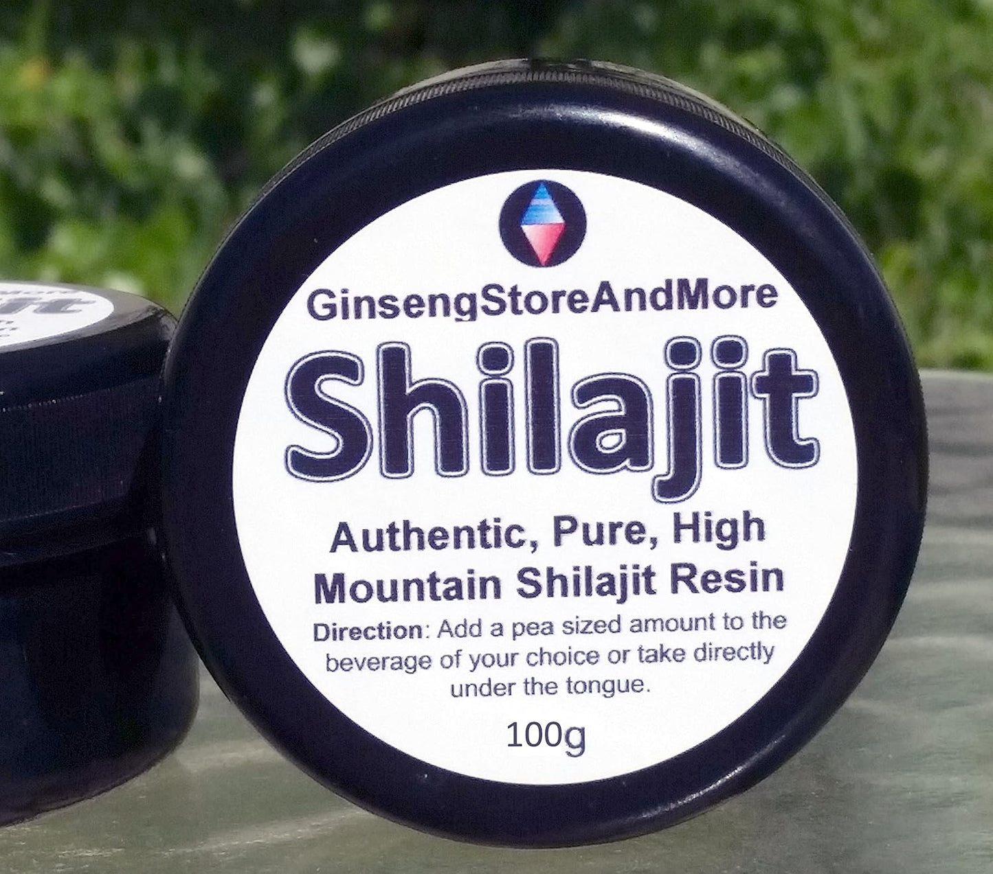 1000 Servings of Authentic High Mountain Shilajit Resin (100g) - Pure Source of Fulvic Acid and Trace Minerals, Energy Boost for Men and Women