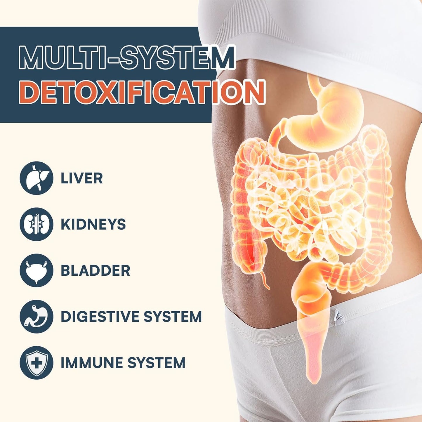 10,000 MG Detox Powder Supplement for Liver, Kidney & Immune System - Fast-Acting Full Body Cleanse & Repair, 30 Servings