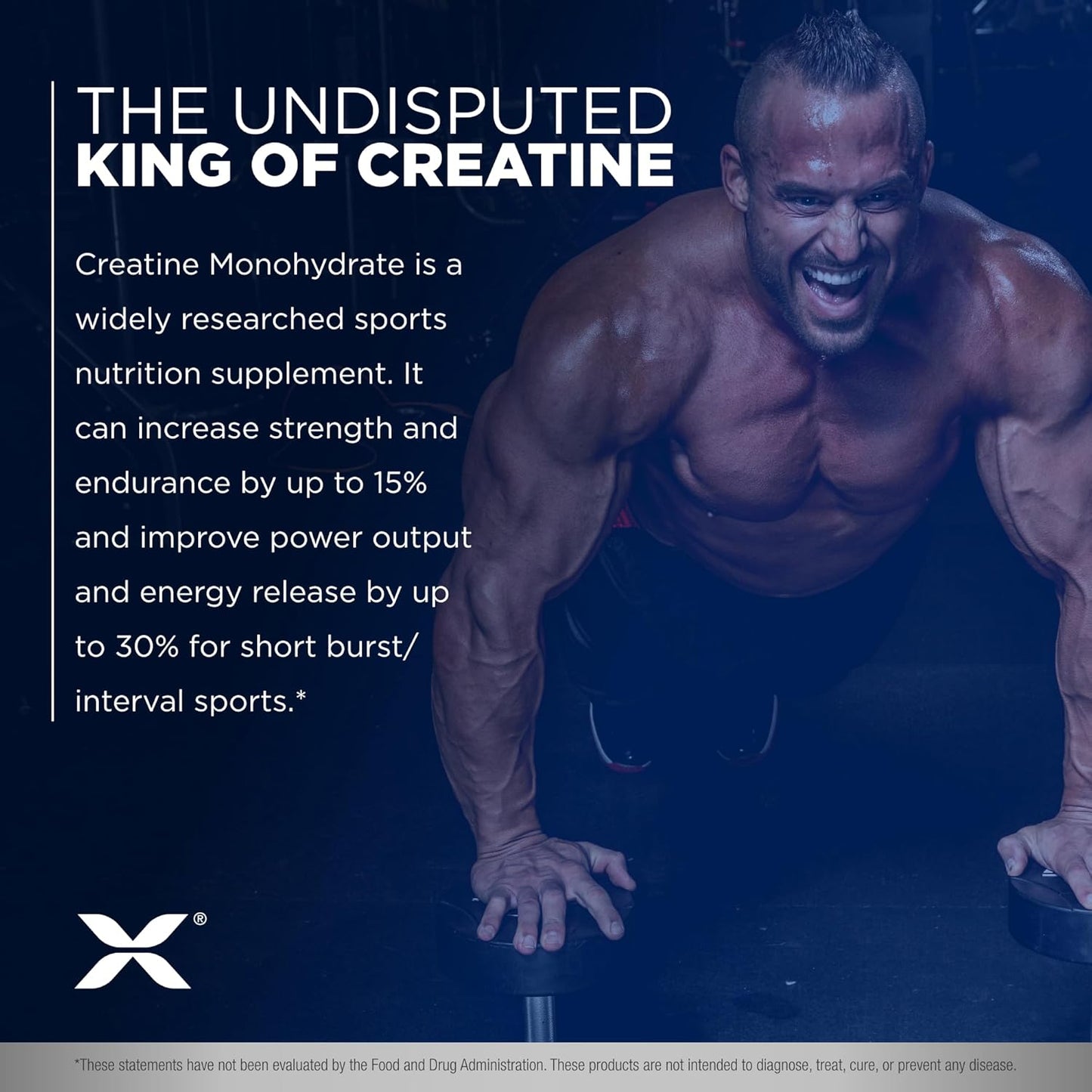 1000g ALLMAX Essentials Creatine Powder for Improved Performance - Vegan & Gluten Free - 200 Servings