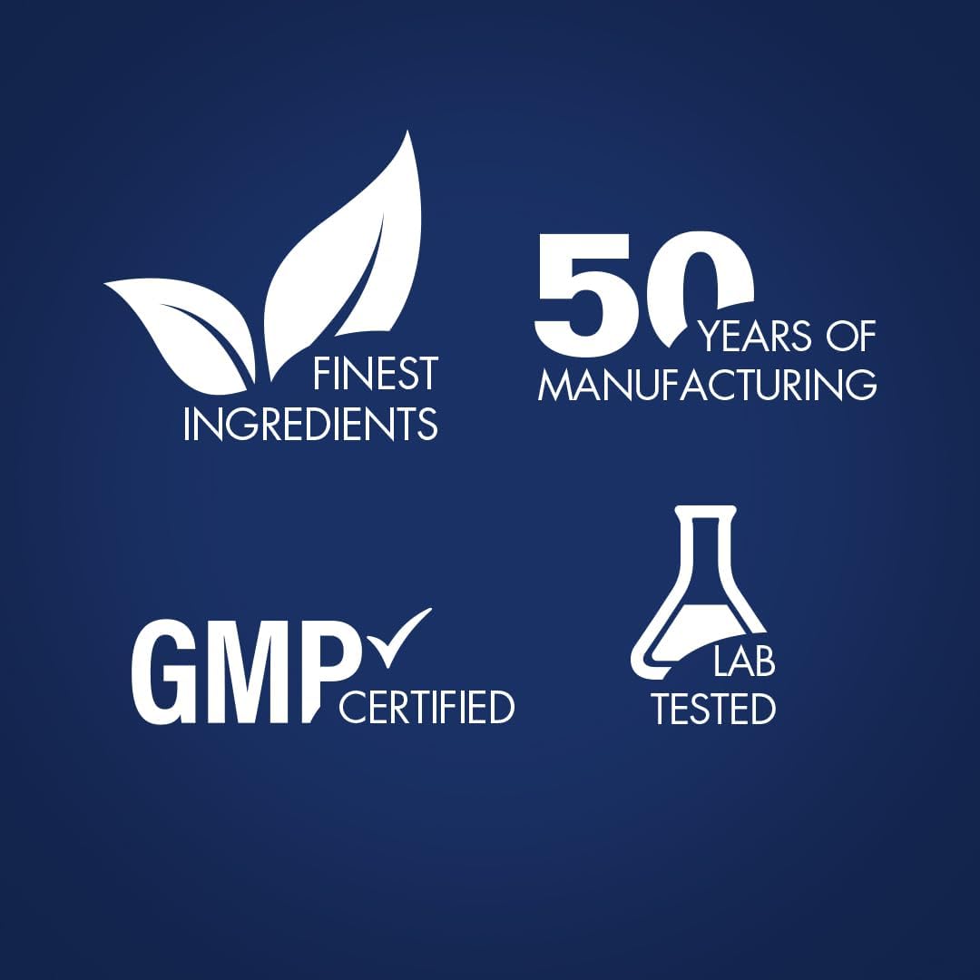 1000mg CDP Choline Citicoline Capsules - 60 Quick Release Non-GMO Gluten Free Supplement for Men and Women