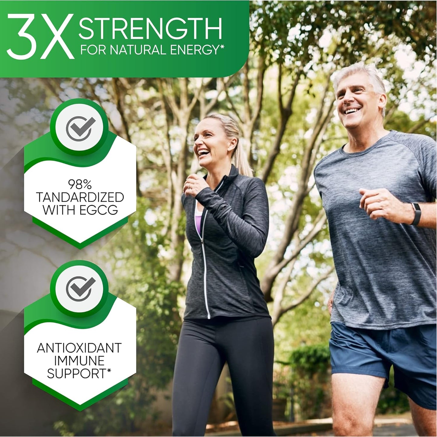 1000mg Green Tea Extract Pills - High Potency Antioxidant Supplement with 98% EGCG - Boost Energy Naturally with Polyphenols - 120 Capsules