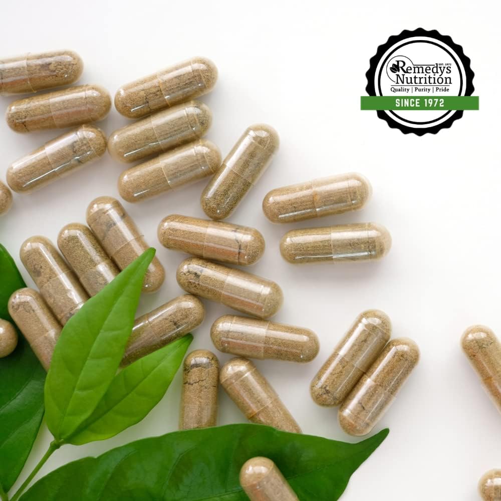 1000mg Licorice Root Capsules - 60 Vegan Capsules, Herbal Dietary Supplement, Non-GMO, Gluten-Free, Dairy-Free